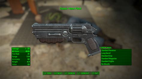 fallout 4 classic 10mm|More.